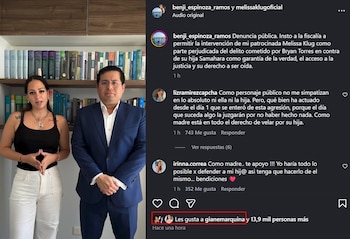 Melissa Klug se pronuncia en