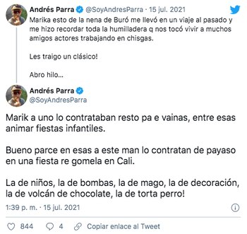 Tomado de Twitter @SoyAndresParra