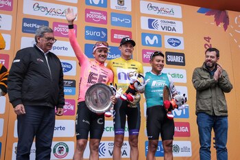 Podio del Tour Colombia 2.1
