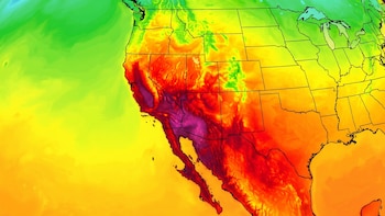 Una histórica “cúpula de calor” azota el oeste de Estados Unidos a niveles récord: 50 millones de personas bajo alerta