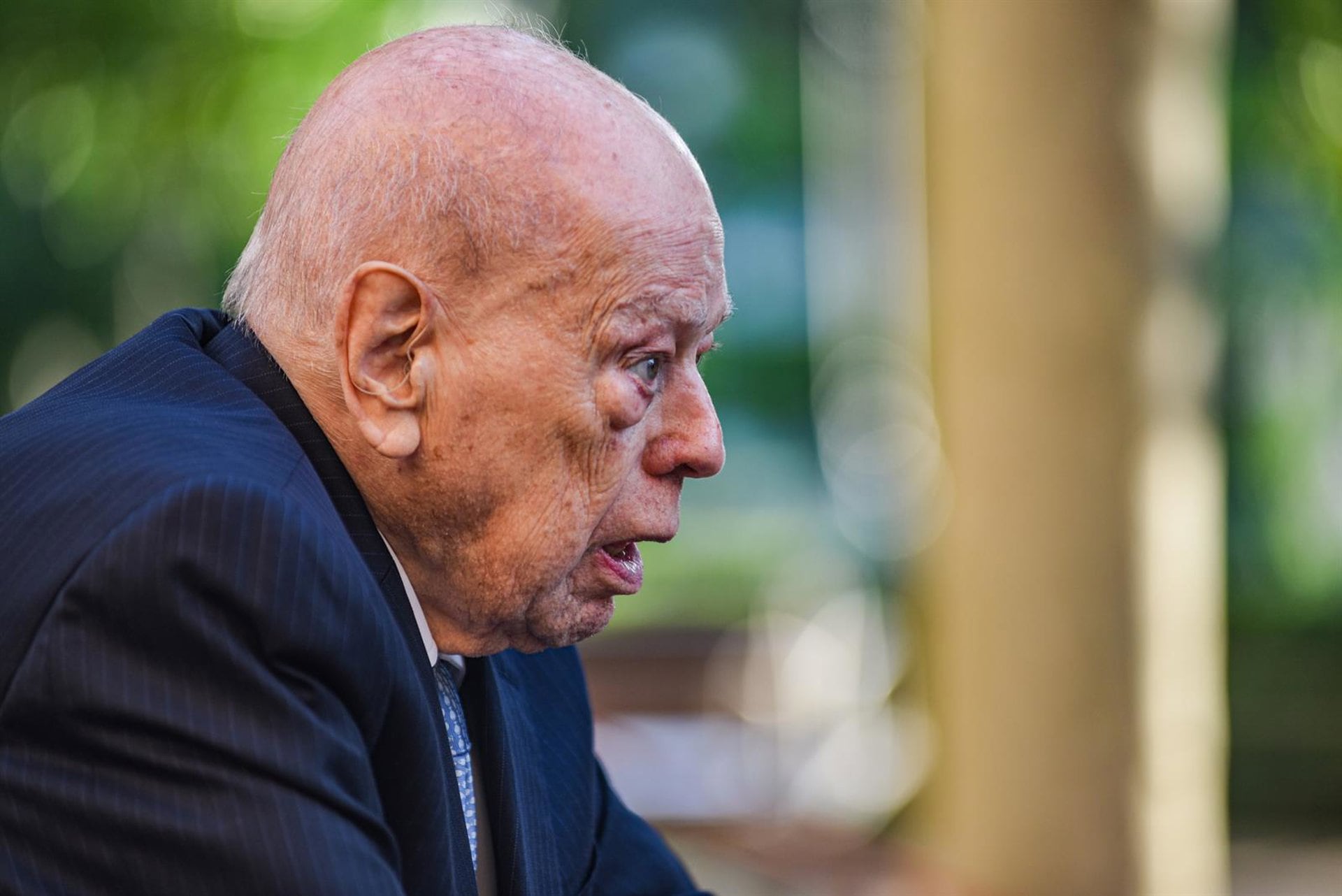 Jordi Pujol, ingresado en el hospital por una leve neumonía una semana antes de su juicio