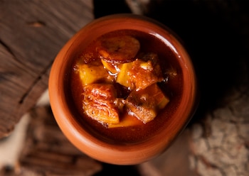 Los callos del restaurante Montia (Cedida)