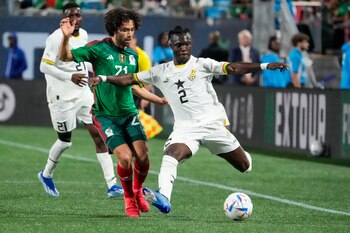 México venció a Ghana en