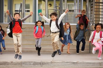 vacaciones chicos escuela
