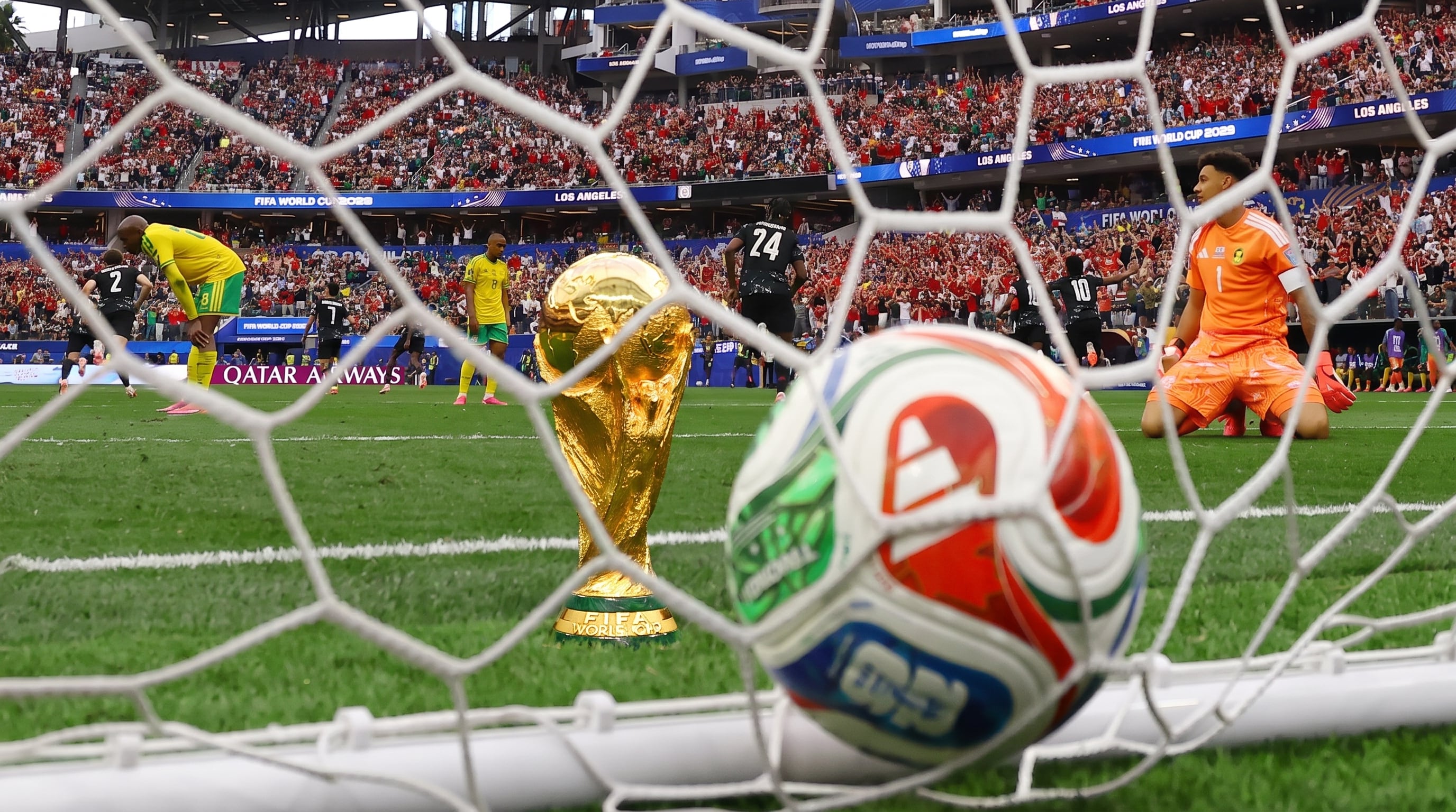 En Los Ángeles, una de las selecciones anfitrionas se impuso con gol de Stephen Eustáquio y avanzó a la siguiente ronda, donde jugará con el vencedor de Marruecos vs Países Bajos (REUTERS/Daniel Cole) (Imagen Ilustrativa Infobae)