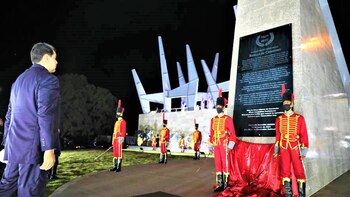 Maduro en la inauguración del