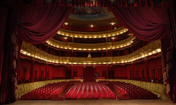 Vista de un teatro (Lourdez