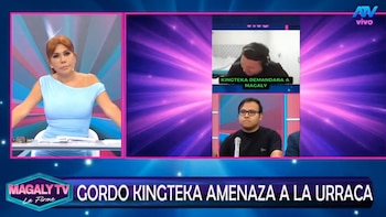 Kingteka amenaza a Magaly Medina con demanda: “Te voy a hacer pagar más que Jeffry”