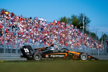 Franco logró cinco podios en