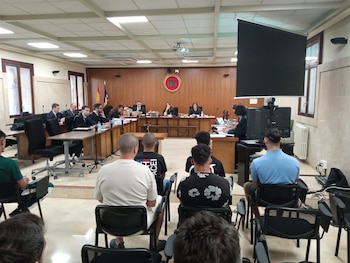 15/10/2026 Los acusados, durante el juicio en la Audiencia Provincial.
POLITICA