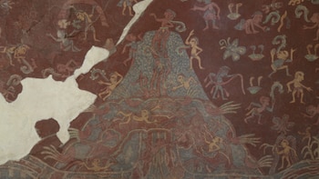 El mural de Teotihuacan que intriga a arqueólogos: no muestra el paraíso de Tláloc, sino una fiesta terrenal
