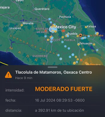 Se registraron dos sismos este
