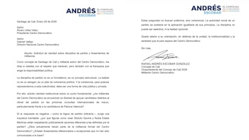 Andrés Escobar, concejal de Cali,