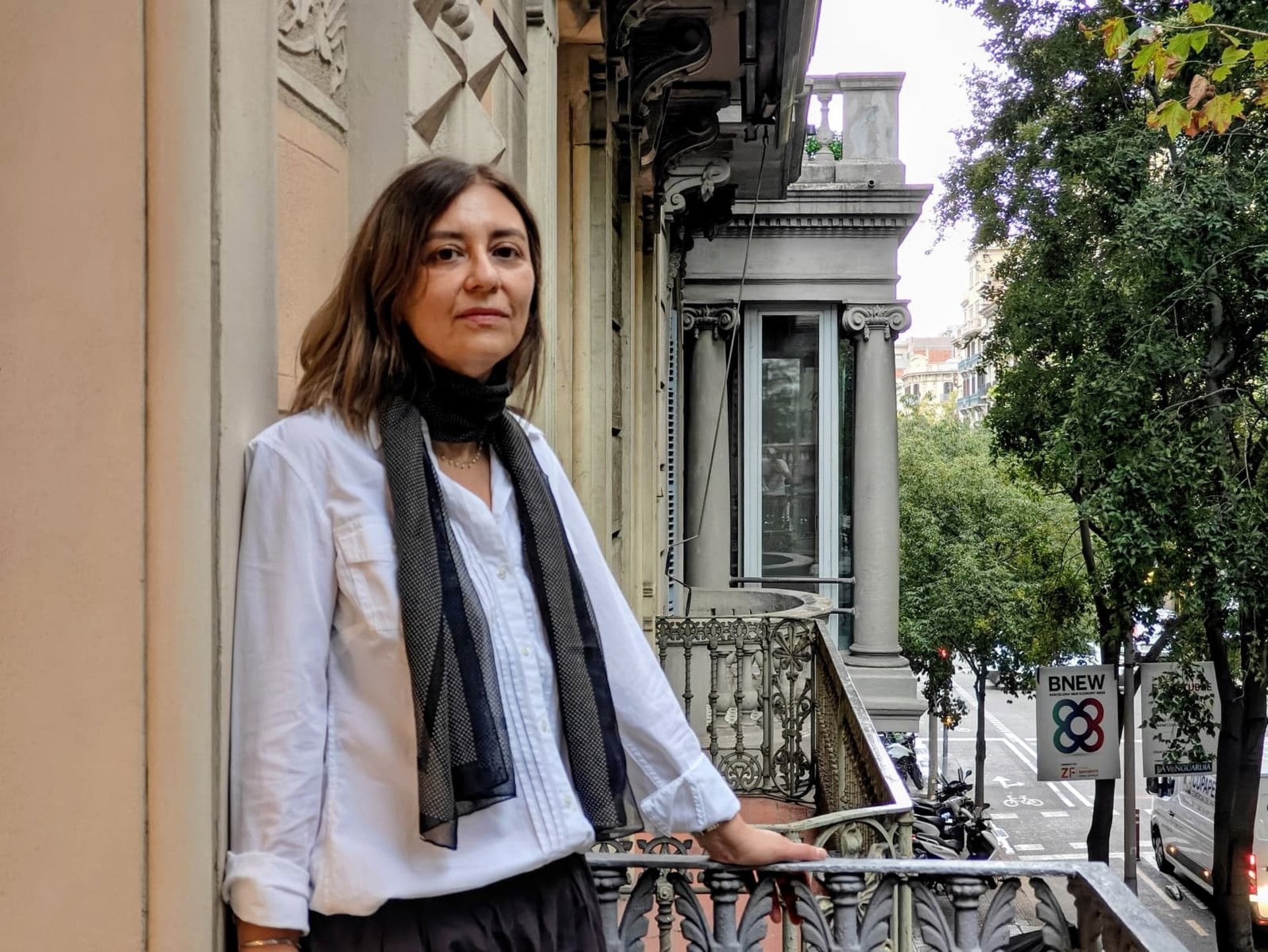 02/10/2026 La escritora antes de la entrevista con Europa Press.CATALUÑA ESPAÑA EUROPA BARCELONA CULTURA