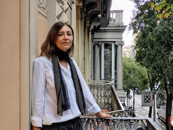 02/10/2026 La escritora antes de la entrevista con Europa Press.
CATALUÑA ESPAÑA EUROPA BARCELONA CULTURA