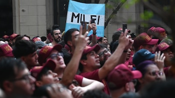 Javier Milei participa de un