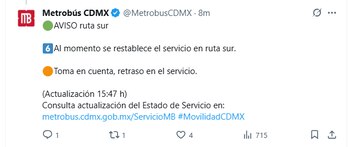 El Metrobús de la Ciudad