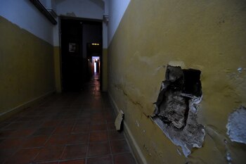 El nuevo párroco no pudo