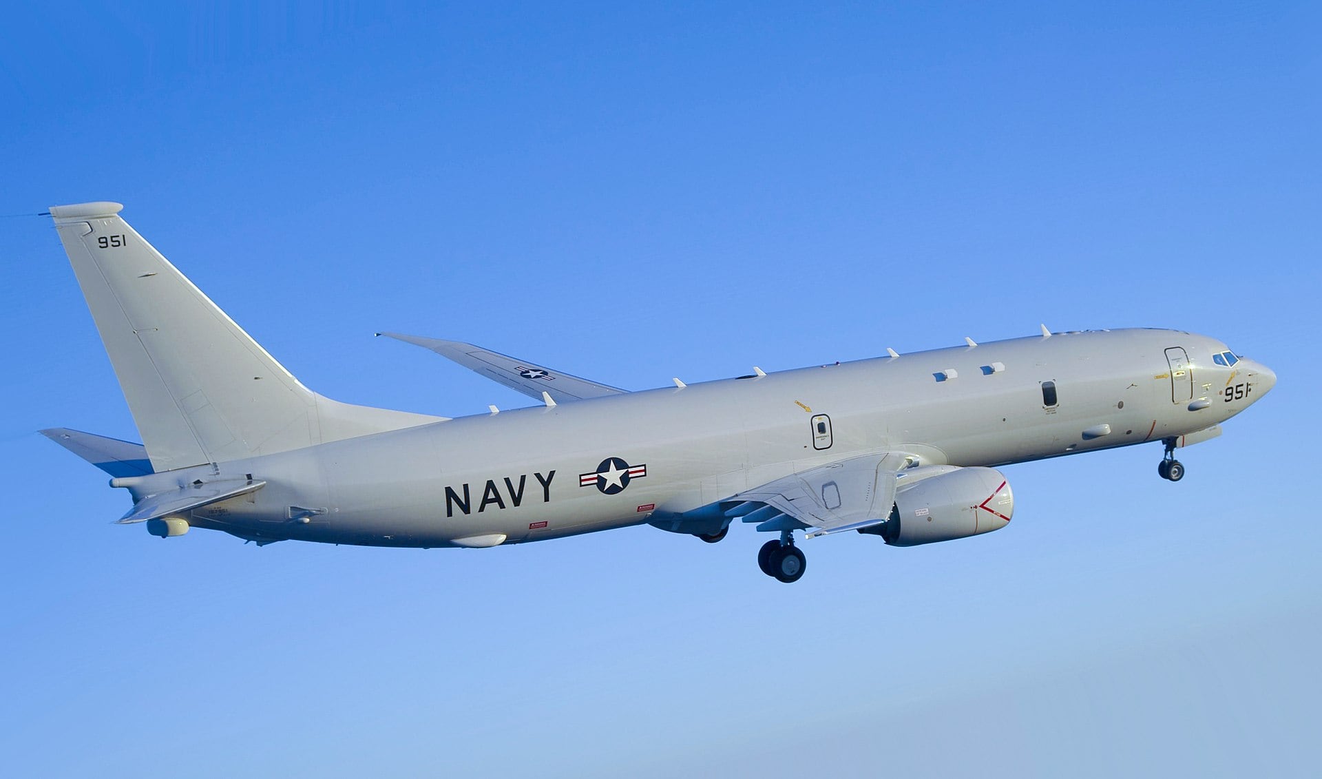 Un avión de reconocimiento P-8A Poseidon (Archivo)