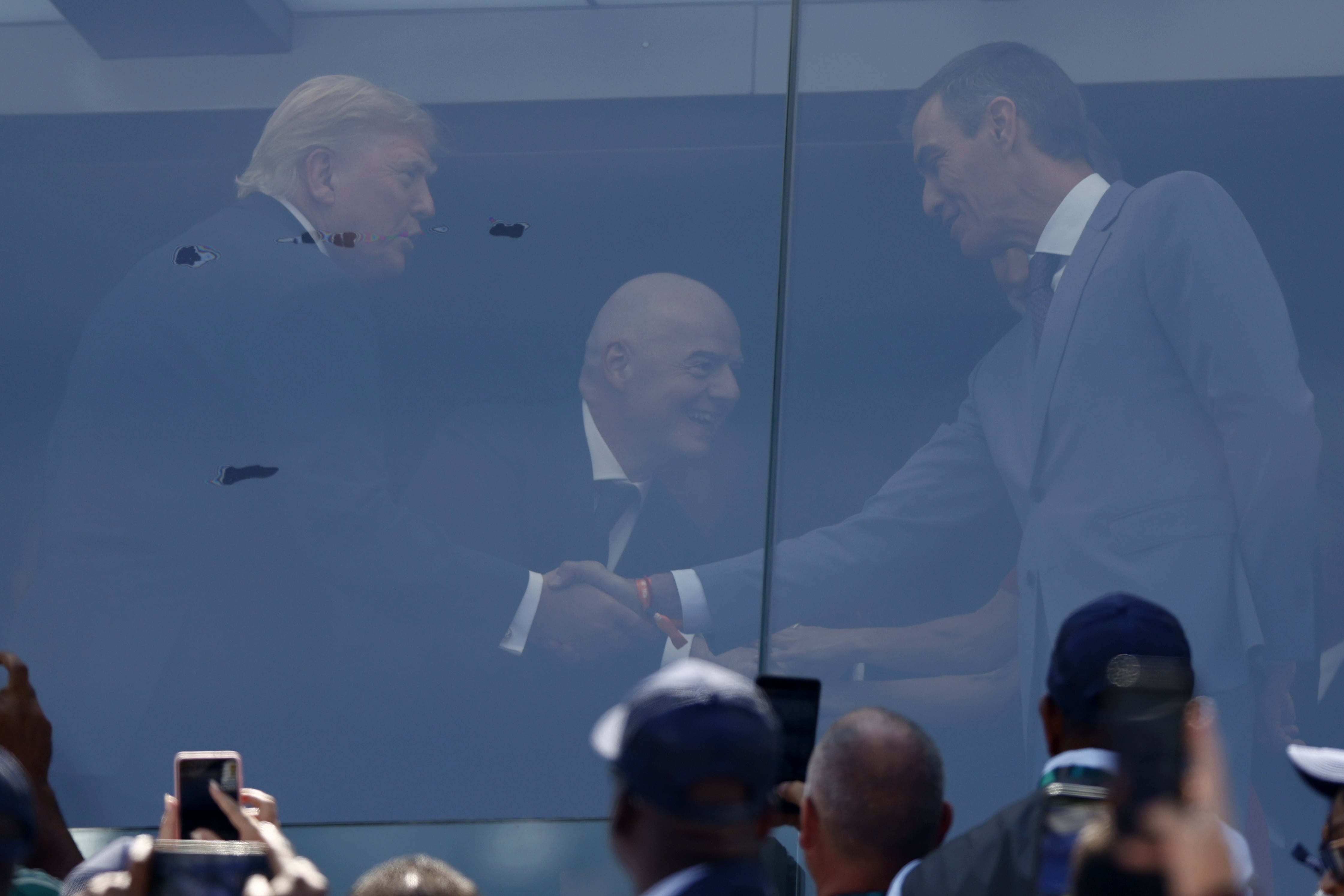 La otra final del Mundial se juega en el palco: Trump comparte asiento con Pedro Sánchez, el rey y Sheinbaum