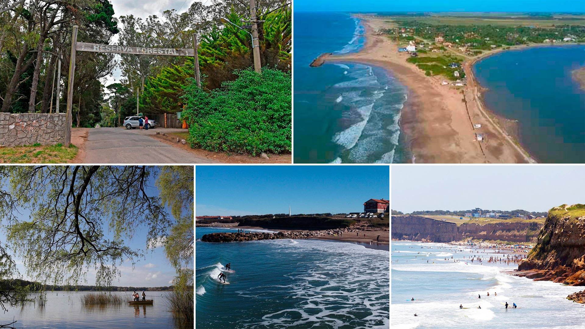 Paisaje natural en los alrededores de Mar del Plata