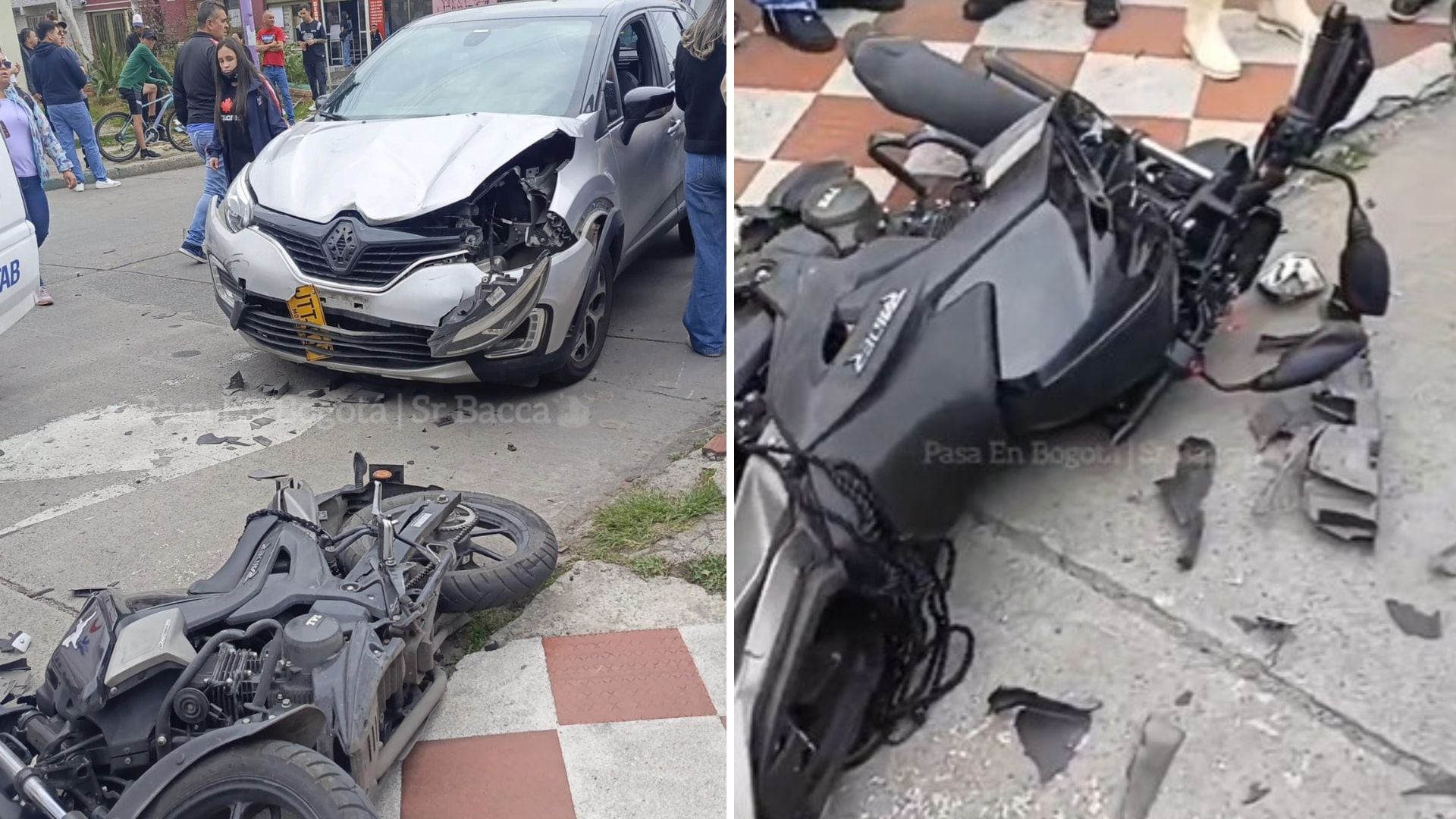 Los motociclistas concentran el 44% de las fatalidades viales en Bogotá, seguidos de peatones y ciclistas, marcando una tendencia preocupante - crédito Captura video @PasaenBogota/X