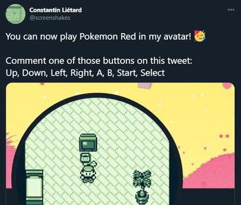 El usuario de Twitter screenshakes