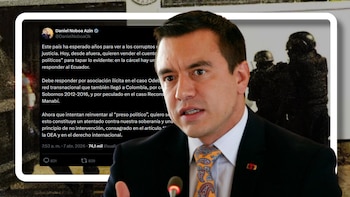 Noboa cuestiona a México y la OEA: “Jorge Glas no es un preso político, es un corrupto condenado”