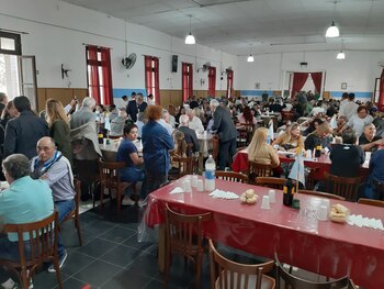 Aspecto del comedor de tropa