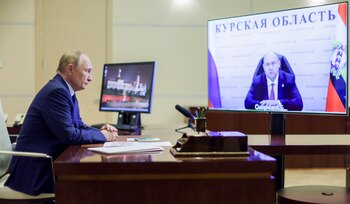 Cualquier nueva línea ucraniana en territorio ruso sería extremadamente difícil de mantener. Pero representaría una bofetada muy pública en la cara de Vladimir Putin (Sputnik/Gavriil Grigorov/Kremlin via REUTERS)