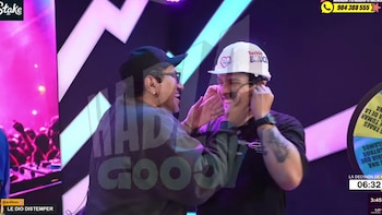 Curwen convirtió su propio escándalo en show: en Habla Good recreó el ampay con Tonino, negó lo evidente y terminó troleado en vivo. YouTube: Todo Good.