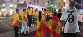 Hinchas colombianos se suman a