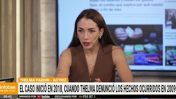 “No solamente era mi causa, de pronto era la voz de muchas”: la frase de Thelma Fardín tras la condena firme a Darthés