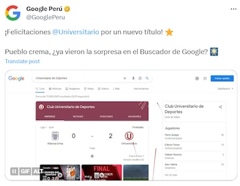 Google Perú celebró el campeonato