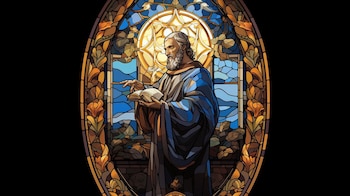 Majestuosidad de santos católicos en