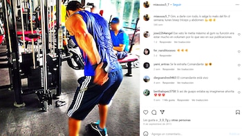 Una de las publicaciones en