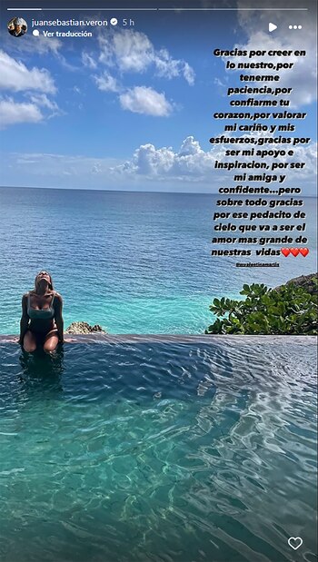 El romántico posteo de Juan