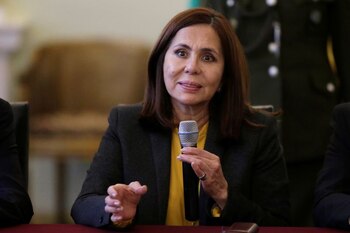 La ministra de Relaciones Exteriores