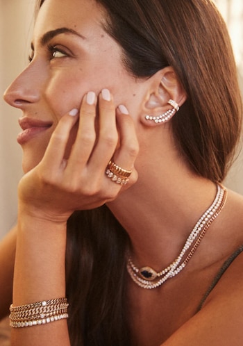 Inés de Ramón como modelo