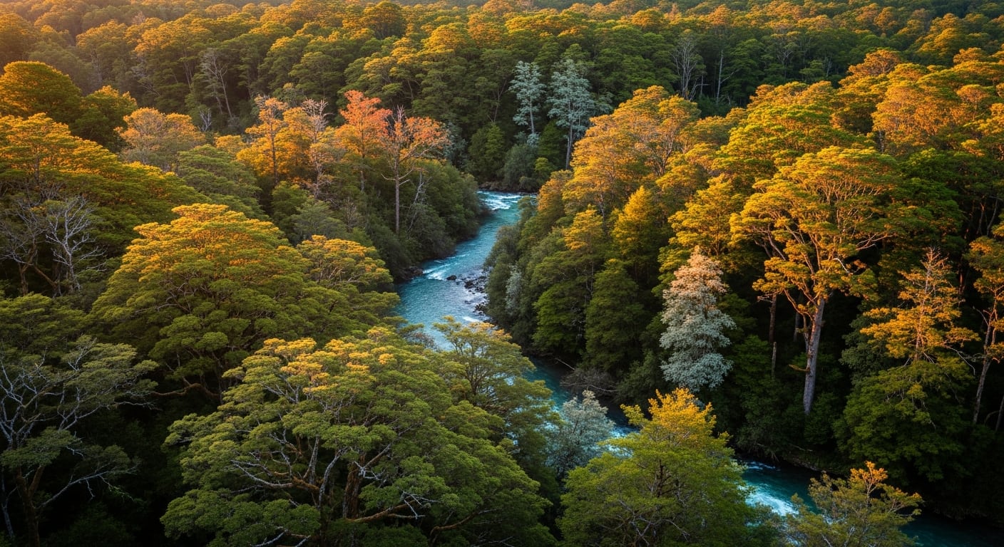 El estudio encontró que un dosel más denso y complejo en bosques con más especies mejora el almacenamiento de carbono y otras funciones ecológicas (Imagen Ilustrativa Infobae)