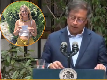 Andrea Petro defendió a su