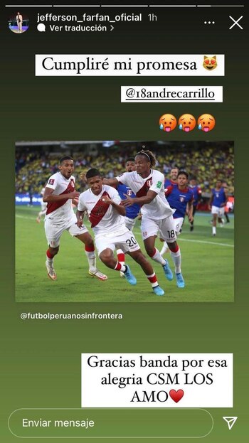 La respuesta de Jefferson Farfán