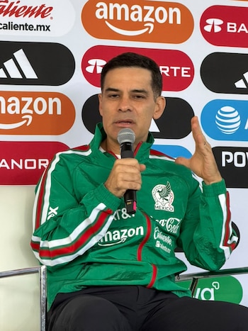 Presentación de Rafael Márquez como nuevo Director Técnico de la Selección Mexicana.