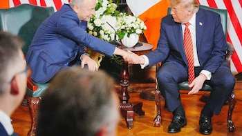 Trump señala que le "encantaría" la unificación de Irlanda