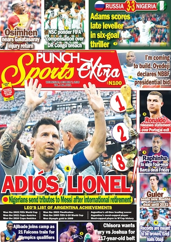 Los medios del mundo reflejaron la despedida de Messi de la selección argentina