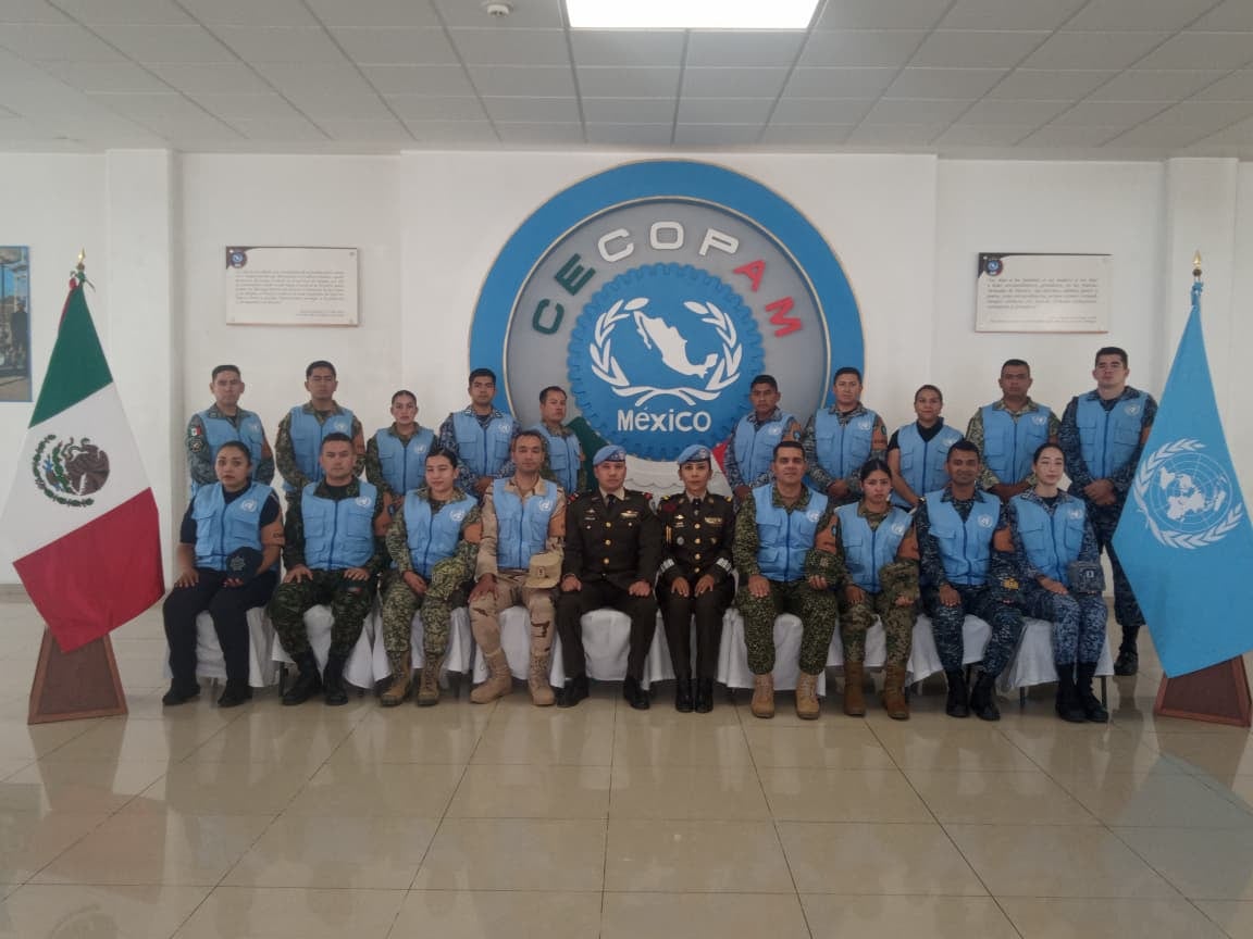 Del entrenamiento al despliegue: así prepara México a quienes participan en las misiones de paz de la ONU