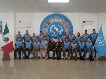 El CECOPAM prepara a militares, policías y civiles bajo los estándares de entrenamiento establecidos por Naciones Unidas para participar en operaciones de paz. (Cortesía)