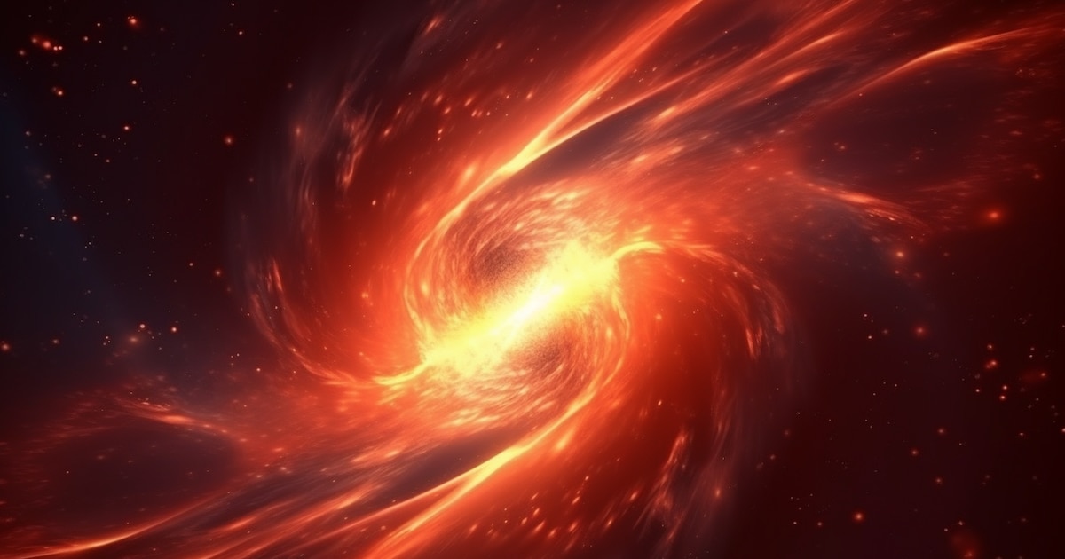 Astrónomos captan en tiempo real la erupción de un agujero negro en la galaxia IC 3599