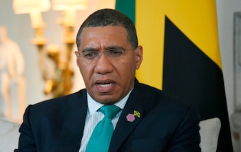 En la imagen, el primer ministro de Jamaica, Andrew Holness (EFE)