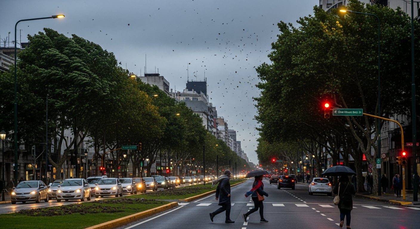 Se espera que la próxima semana sea con climas más fríos en la capital (Imagen Ilustrativa Infobae)